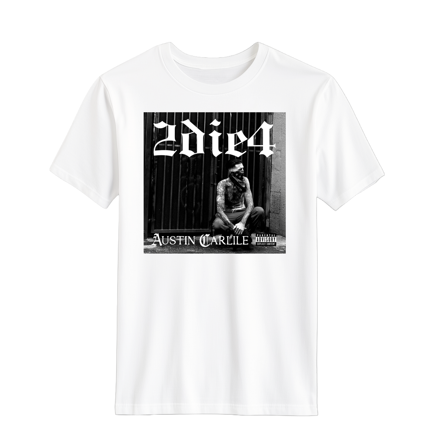 '2Die4 Album Cover' White Tee